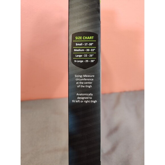 P-Tex Pro Thigh Compression Sleeve Black XL - Picture 3 of 3